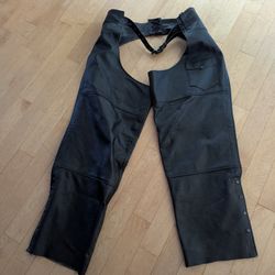 Leather Chaps 48" waste, Adjustable