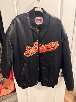 XXL Satin SF Giants Starter Jacket *vintage, pristine*