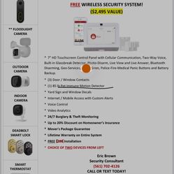 Free Vector Home Security Systems 