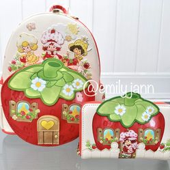 Strawberry Shortcake Backpack Set