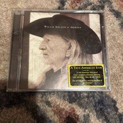 Brand New Sealed Willie Nelson Country CD - Heroes - Music 