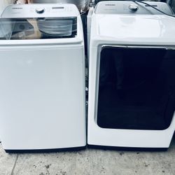 SAMSUNG WASHER AND GAS DRYER 