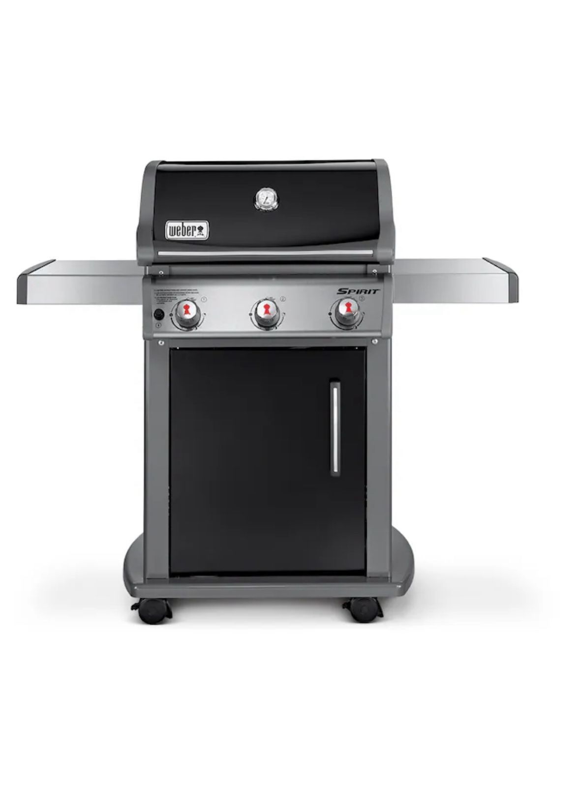 Weber Spirit E-310 Black 3 -Burner Liquid Propane Gas Grill
