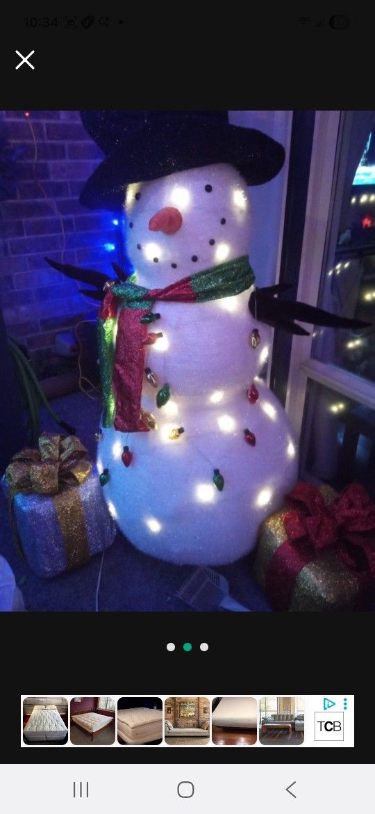 Snowman Light Up 