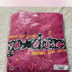 Pink Spyder Hoodie 