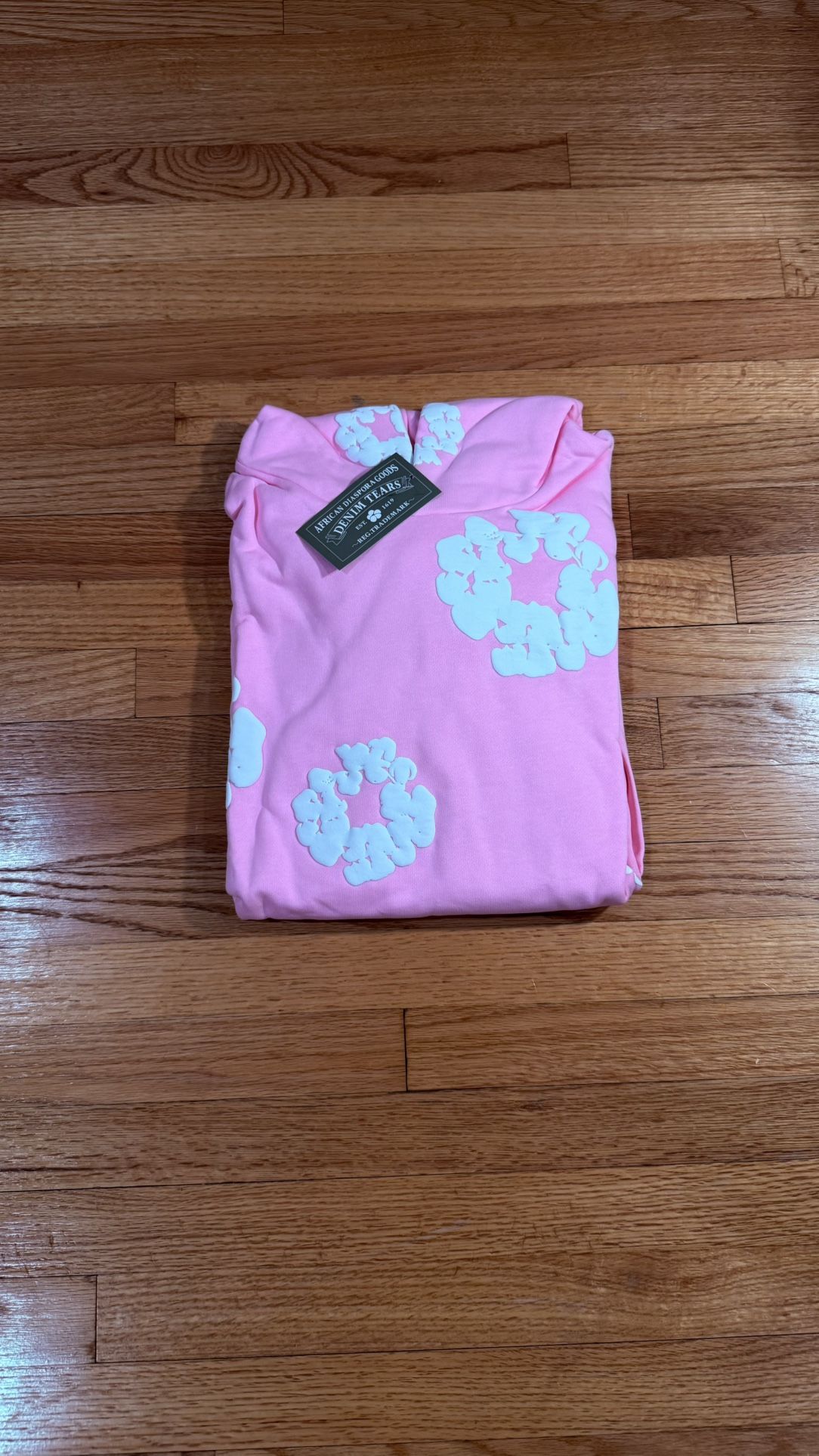 Denim Tears Hoodie - Pink, Large