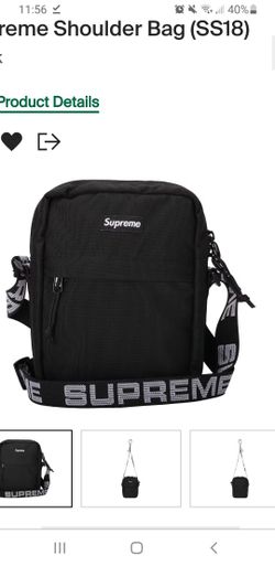 Supreme Shoulder Bag SS18 Black for Sale in Santa Ana CA OfferUp