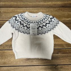 New Zara 12/18m Toddler Knit Sweater