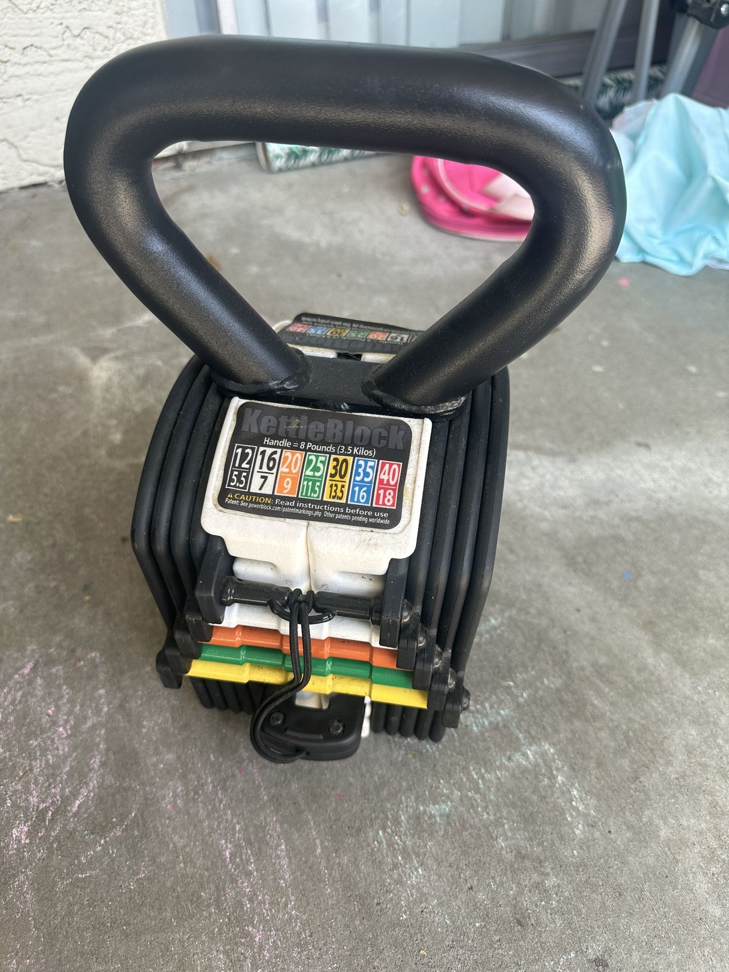 Power Block Weight 