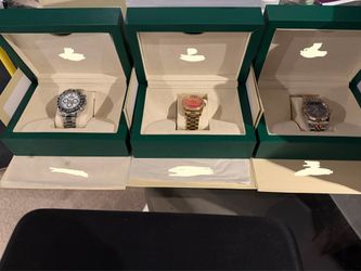 High end luxury watches