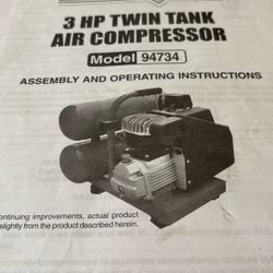 3. HP. Twin  Tank Air Compressor 