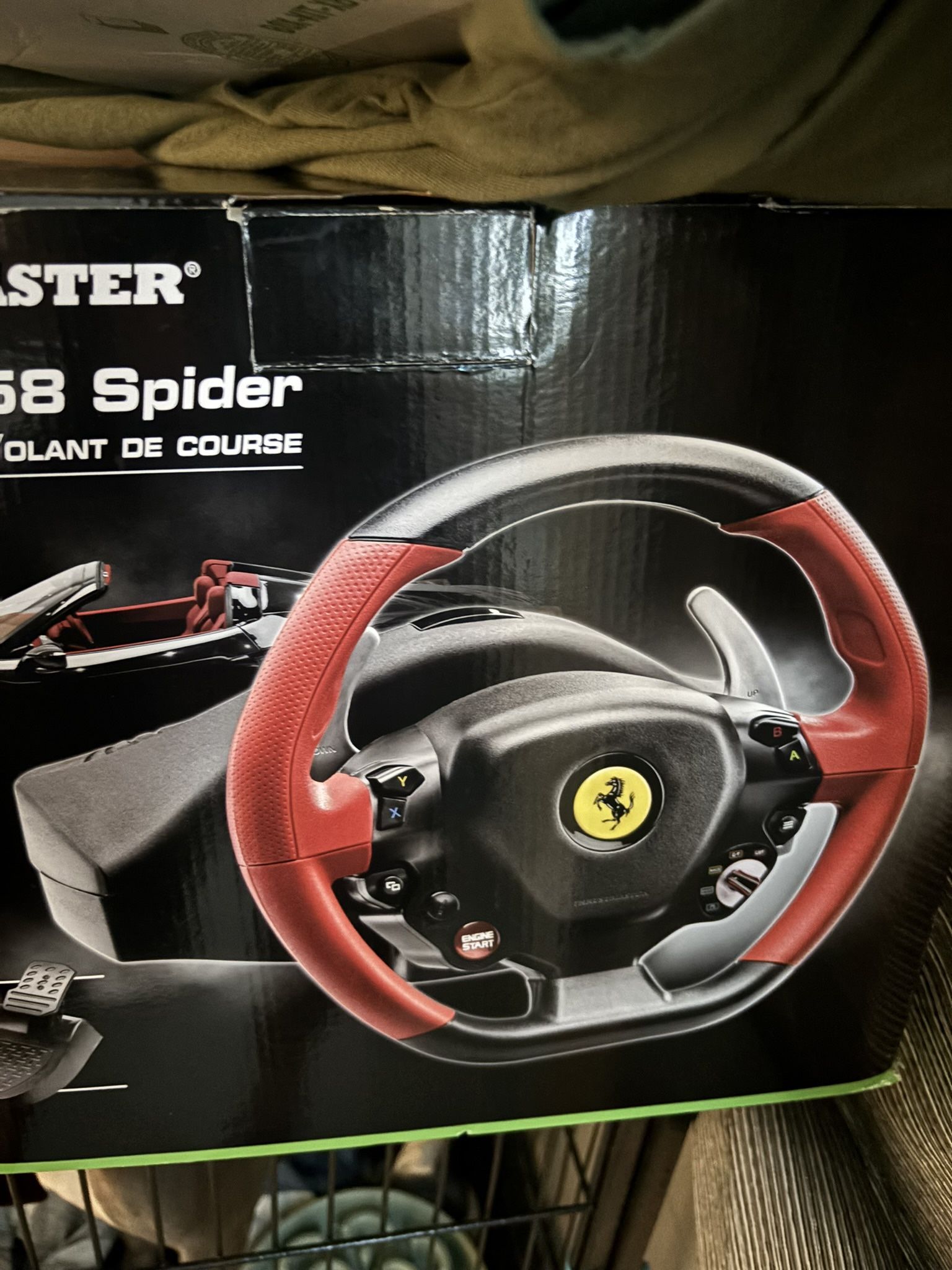 Xbox One Ferrari Steering Wheel