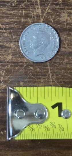 1948 British George VI Sixpence Coin