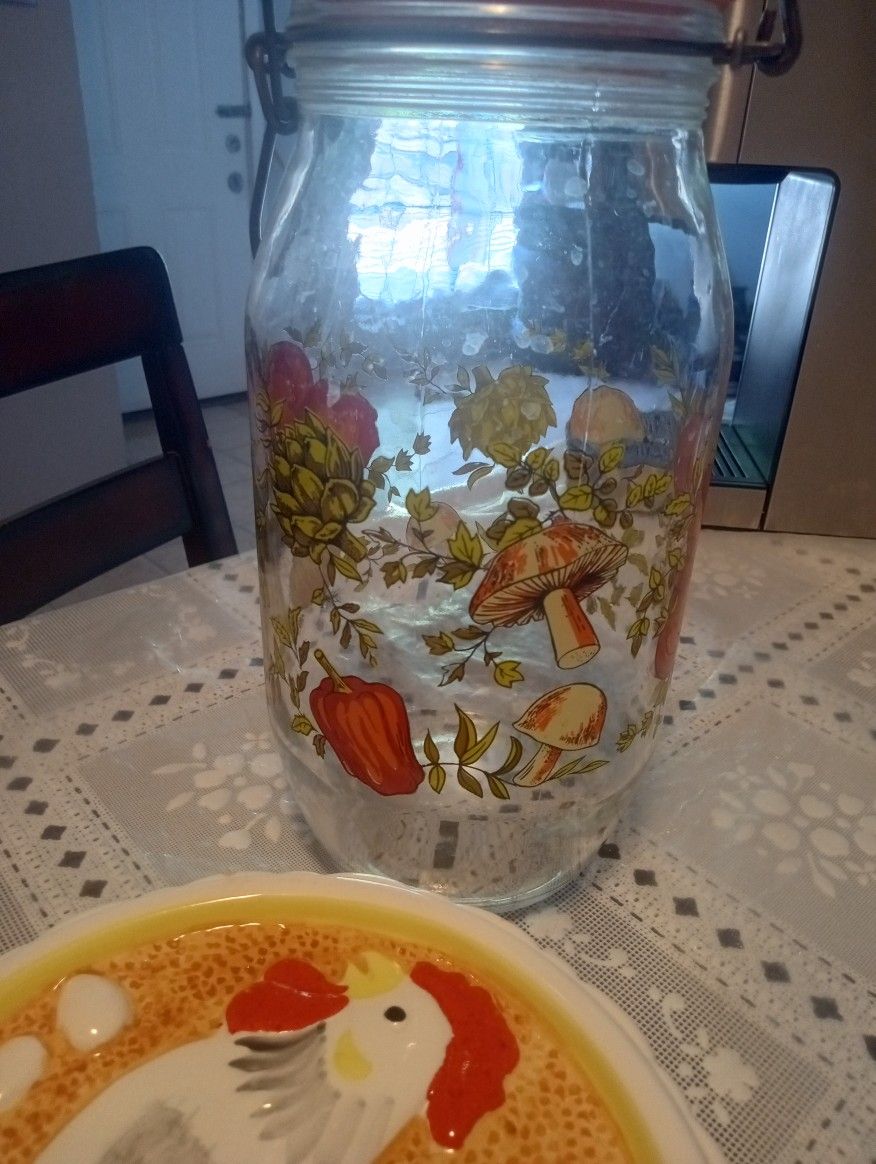 Vaso Contenedor Y Decoración