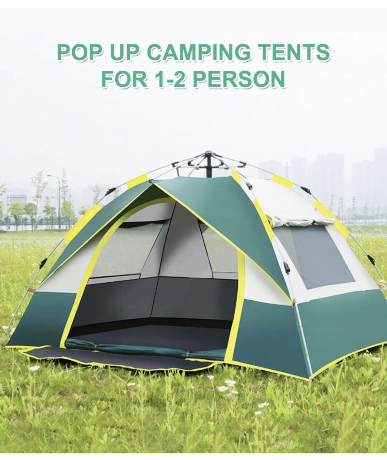 Photo Pop Up Camping Tent