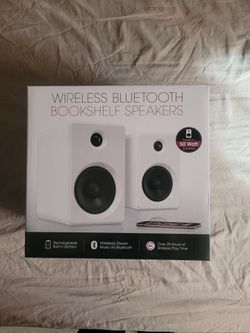 Innovative Technology - ITSB-421 Portable Bluetooth Speakers (Pair) - White