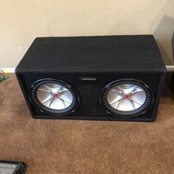 Kicker 12 Ported Box