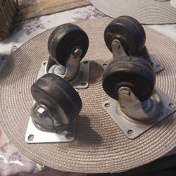 Bolt On Swivel Casters Set Of 4