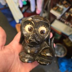  Rare1930s Germany Oswald Spinning Eye Clock