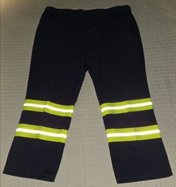Navy Hi-Vis Reflective Safety Pants