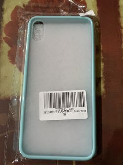 iPhone XS Max case teal