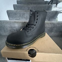 Dr Martens Kids Faux Fur
