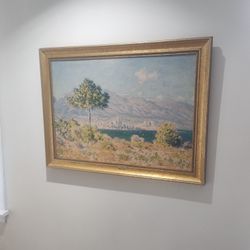 Claude Monet Replica W/ Gold Frame