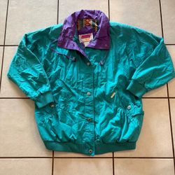 Vintage Innovations by Izzi Windbreaker Jacket Size M