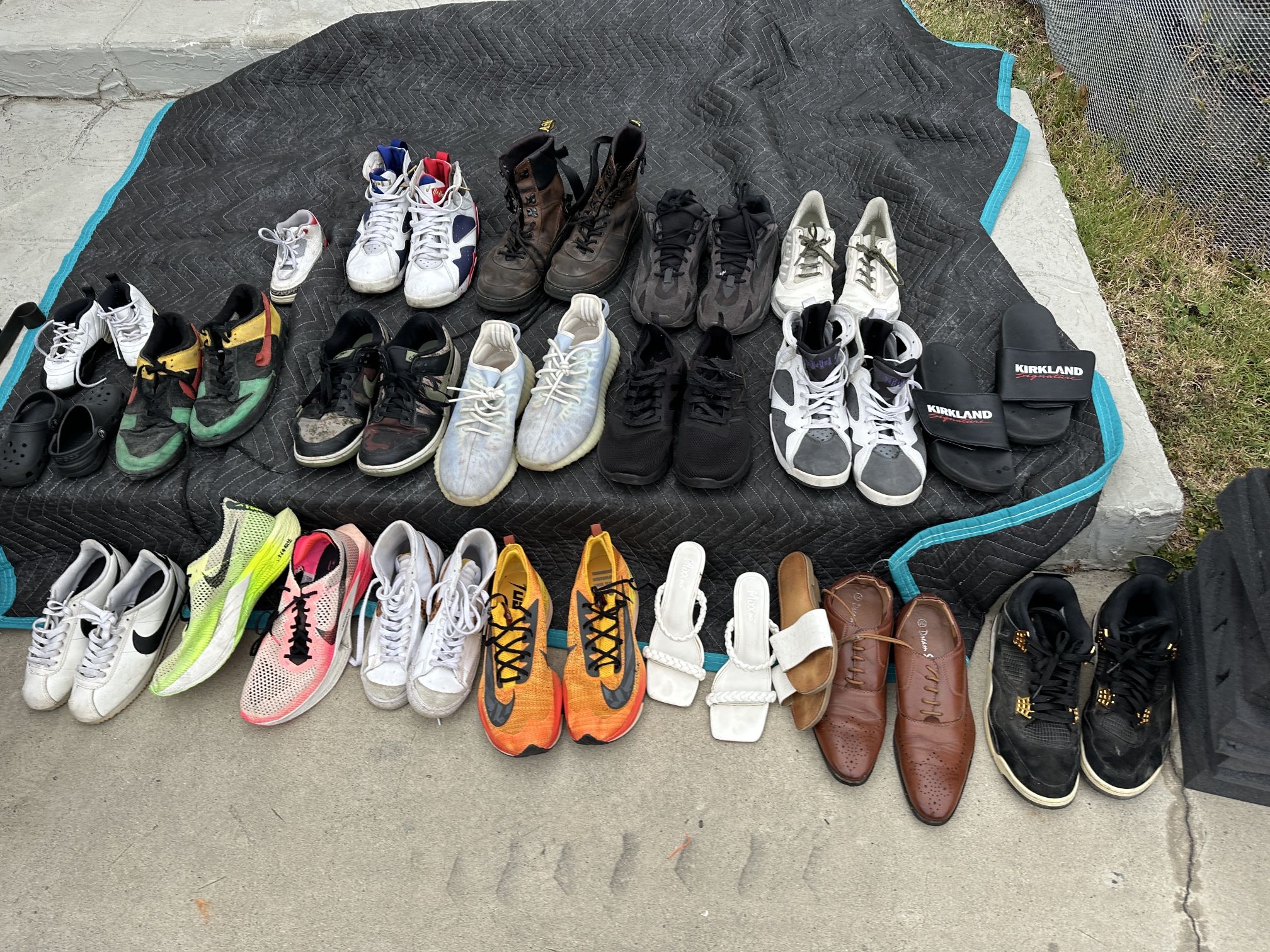Jordan’s Nikes Yeezys