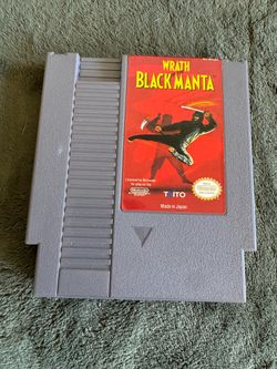 Wrath of the Black Manta NES Cartridge