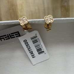Gold Stud Earrings 
