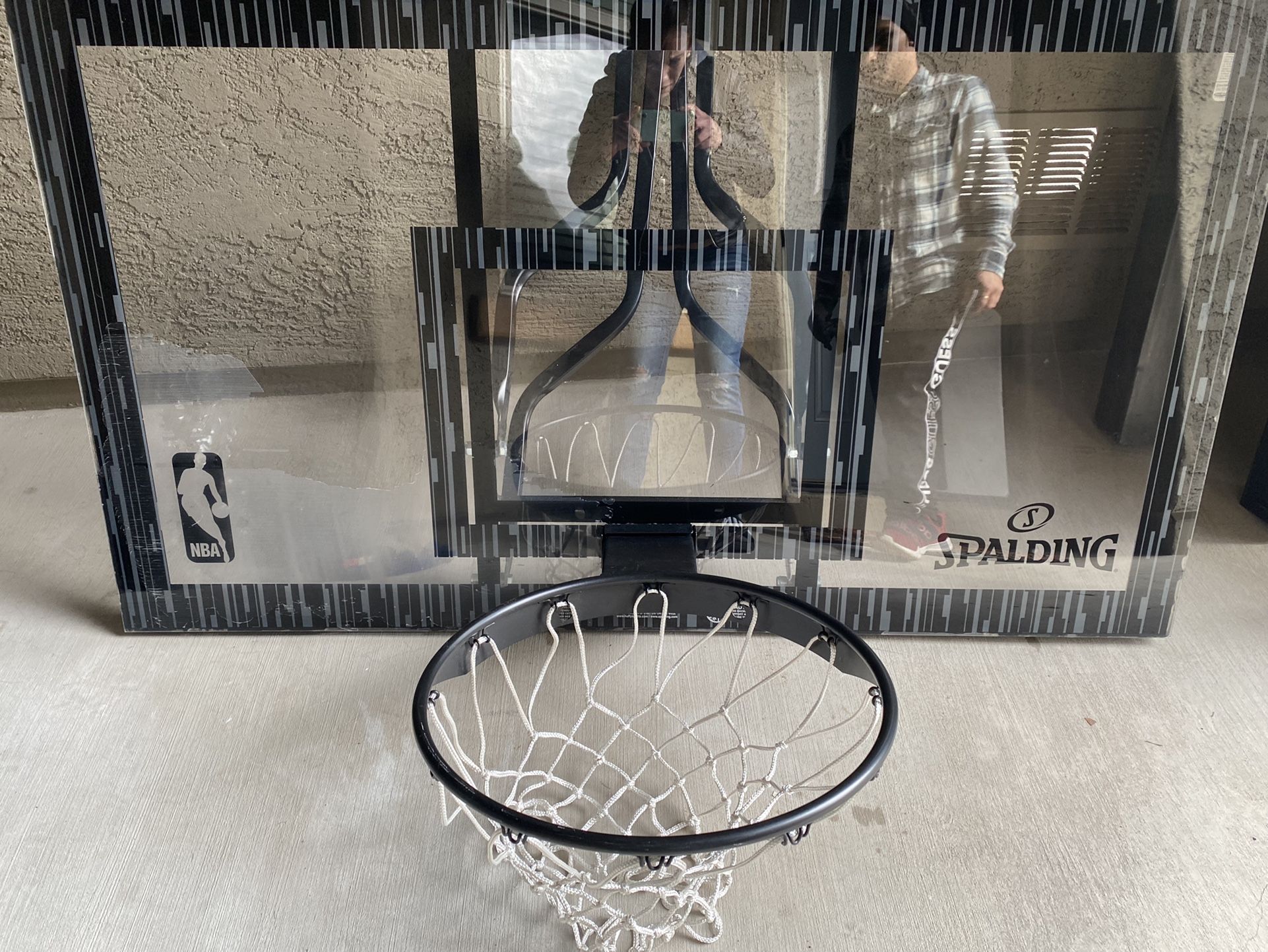 NBA Spalding 10 Foot Portable Basketball Hoop for Sale in Goodyear, AZ