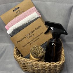 Cleaning Supplies Gift Basket Kit