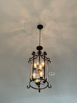 Oil Rubbed Bronze Foyer Light Fixture 