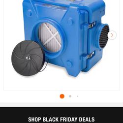 New BlueDri HEPA Air Scrubber Cleaner Purifier