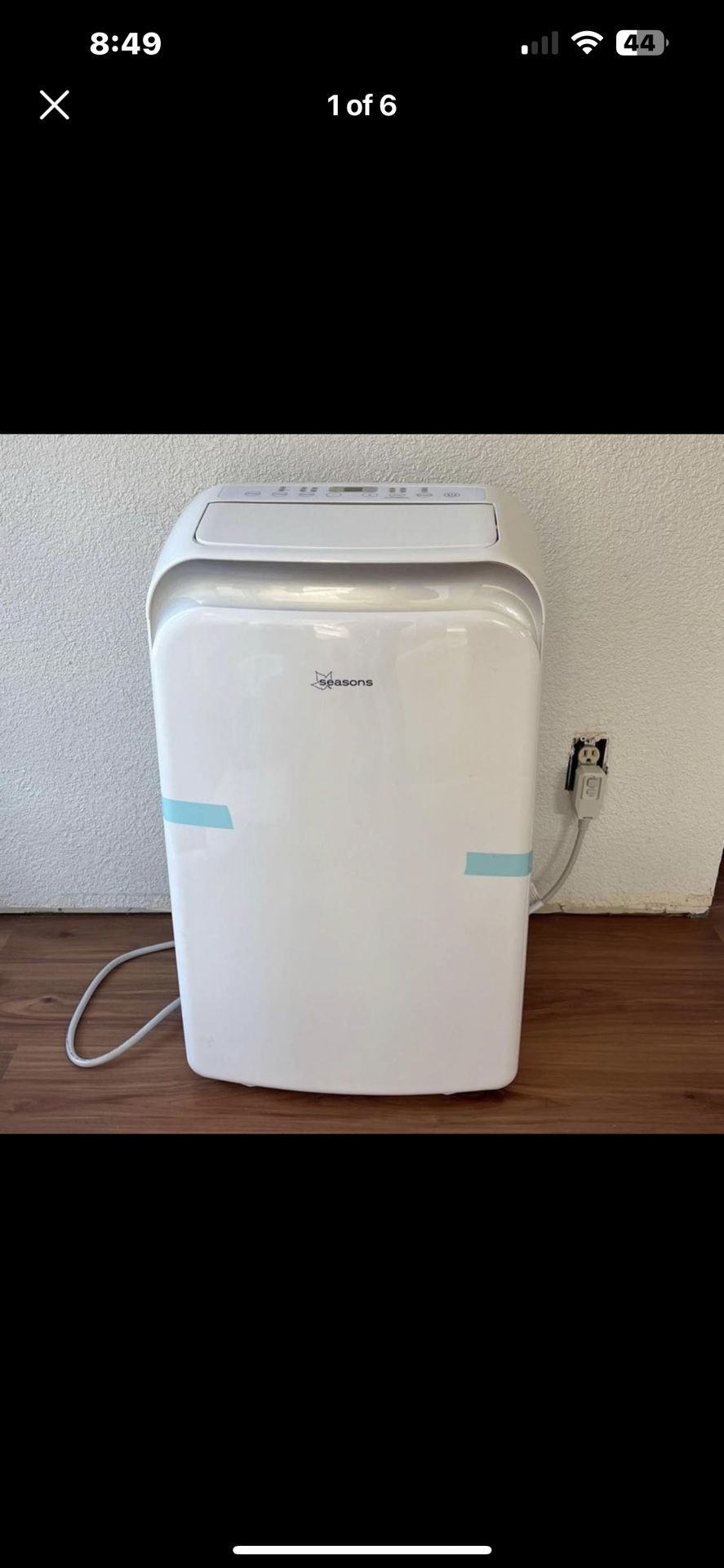 BRAND NEW Seasons 13,500 BTU Portable Air Conditioner with Heater AC UNIT