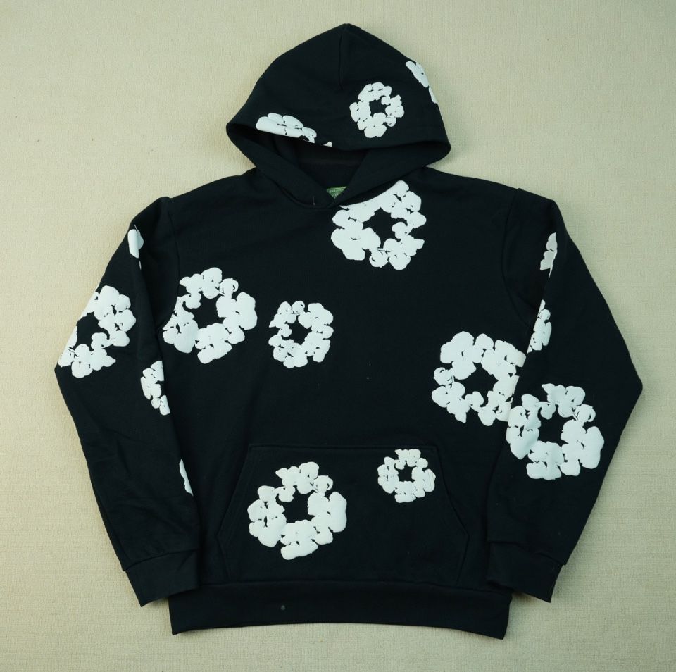 Denim Tears Black Hoodie