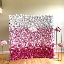 Flower Wall With Stands 