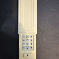 Clicker Universal Garage Wireless Keypad / Remote 