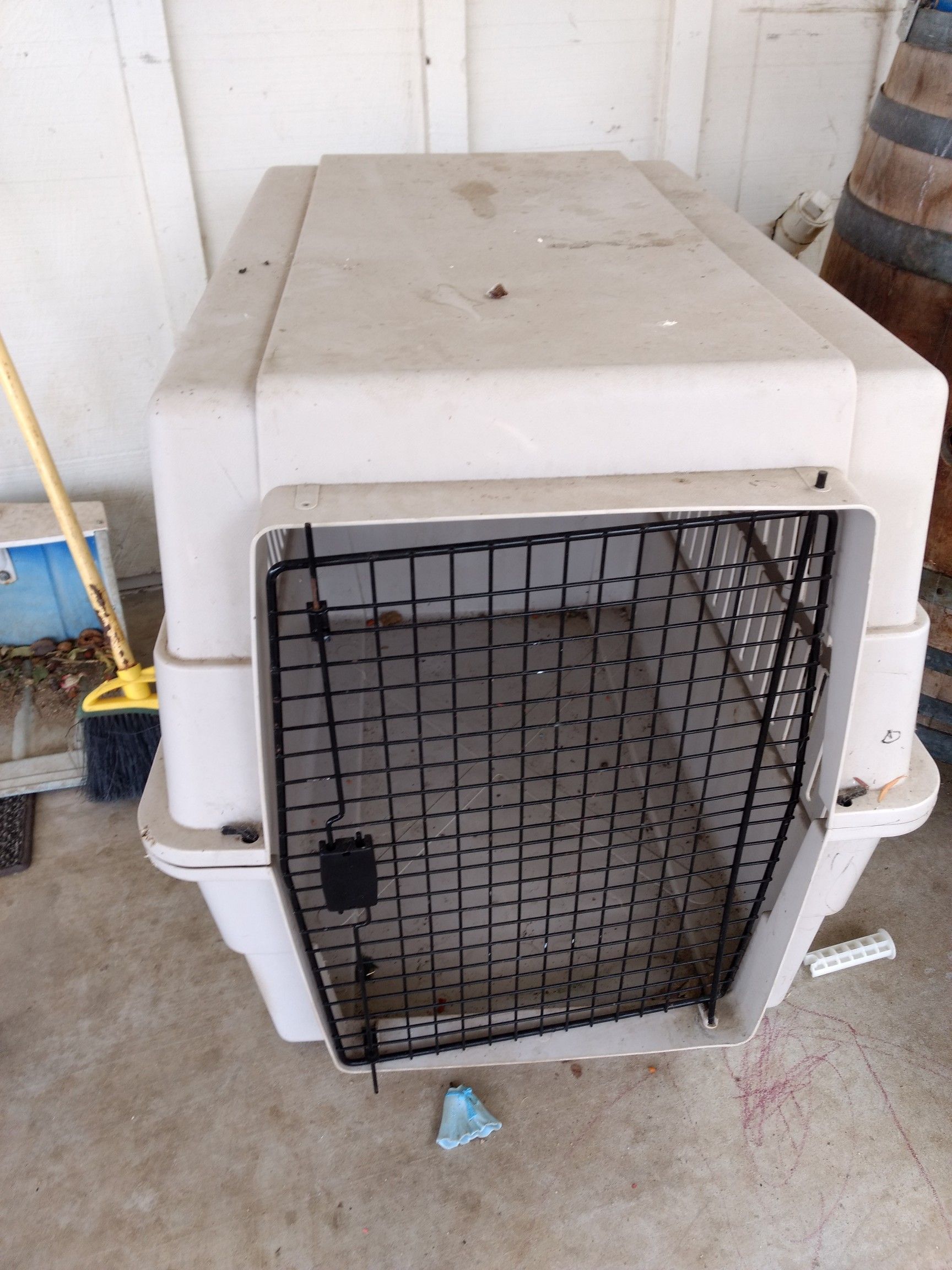 Large dog crate