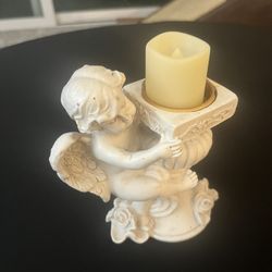 Beautiful Ceramic Angel Tea light Holder for you or A Perfect Mother’s Day Present