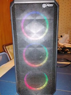 ABS Tower Party Speaker with RGB Lights