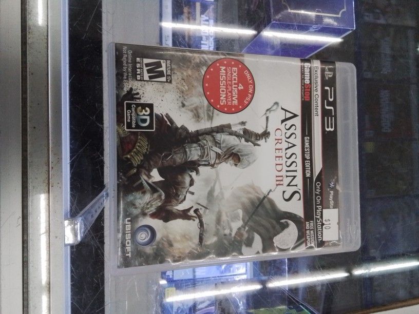Assassin's Creed III (PS3)