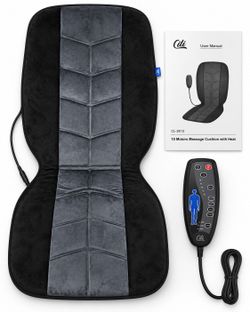 CILI Heated Massage Seat Cushion – 10 Motors – Brand New