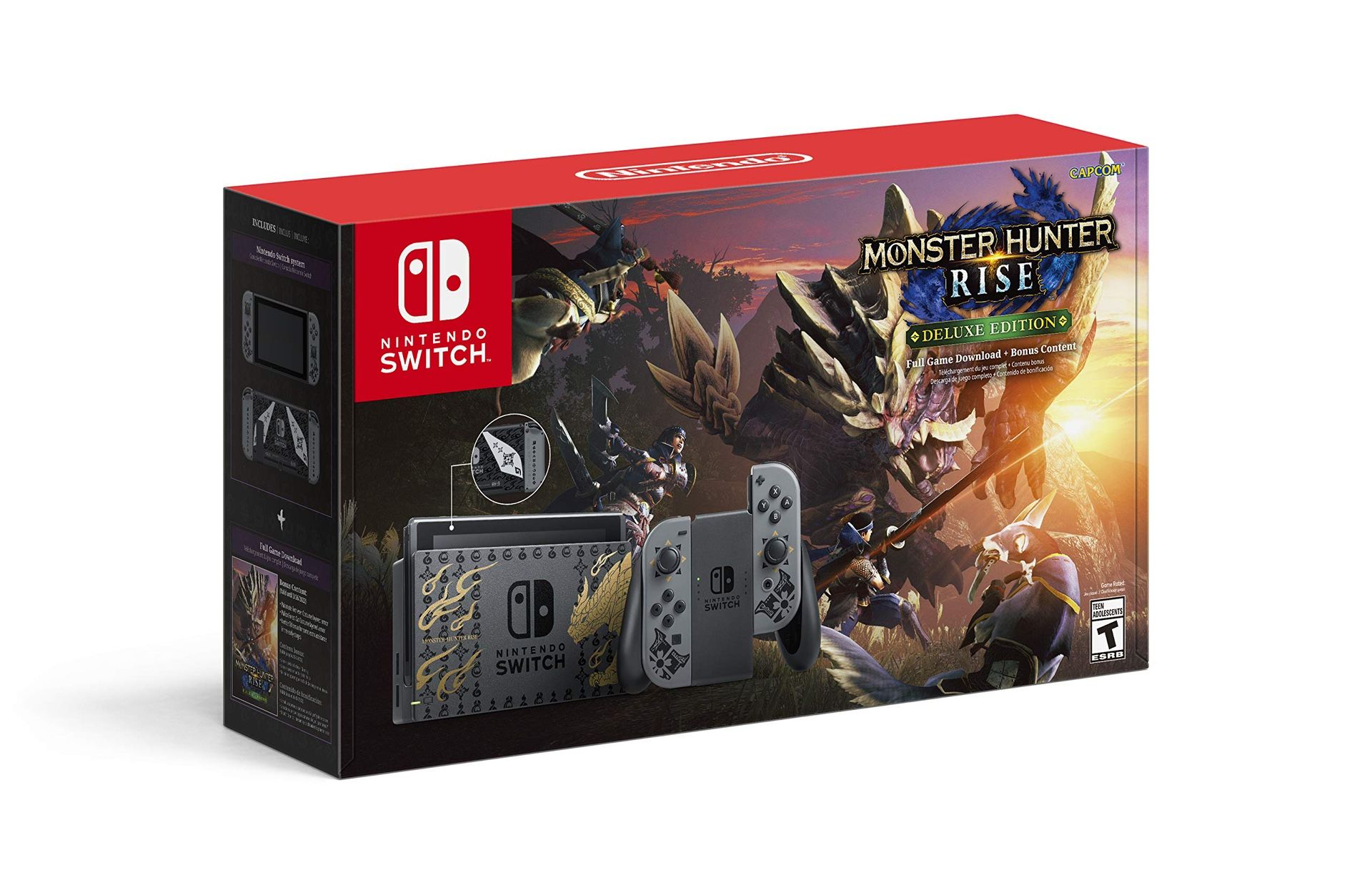 Monster Hunter Rise Nintendo Switch Bundle