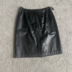 Leather Skirt