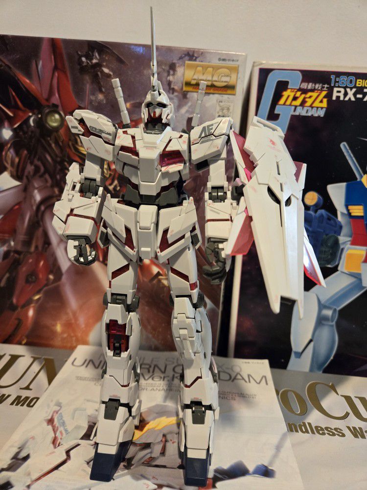 Bandai MG Unicorn Gundam Ver Ka Full Psycho Frame 1/100