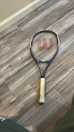 Wilson Tennis Racquet Triumph Purple PreStrung Graphite Performance  L2 4/1/4