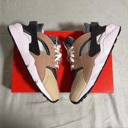 Nike Air Huarche, Brown/grey/white, Size 11