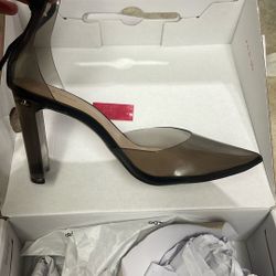 Brand New Heels Clear Point Toe 